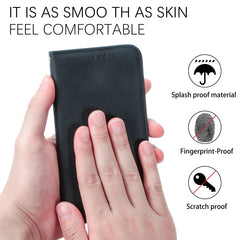 Retro Skin Feel Business Funda de cuero con ...