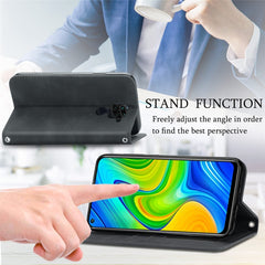 Retro Skin Feel Business Funda de cuero con ...