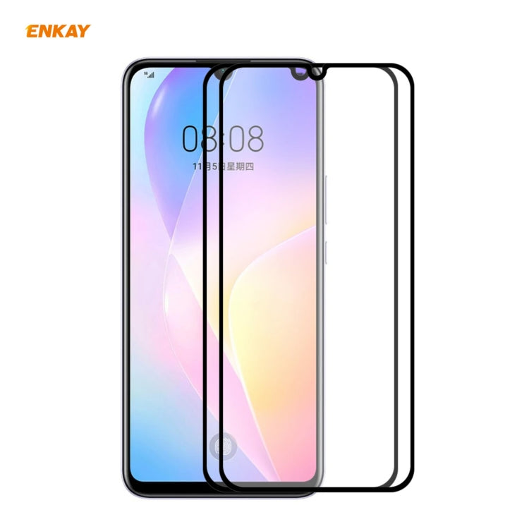 2 PCS ENKAY Hat-Prince Full Glue 0.26mm 9H 2...