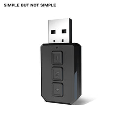 Transmisor receptor de audio Bluetooth USB
