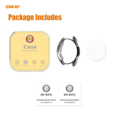 Para Samsung Galaxy Watch 3 41mm 2 en 1 Funda de TPU + Película de vidrio
