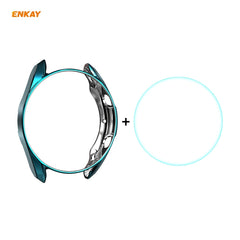 Para Samsung Galaxy Watch 3 41mm 2 en 1 Funda de TPU + Película de vidrio