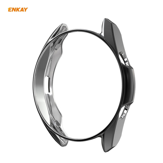 Para Galaxy Watch 3 45mm Funda de TPU + Película de vidrio templado