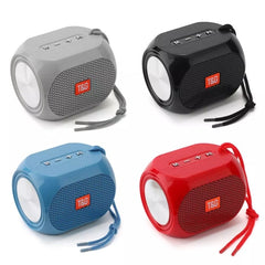 Altavoz Bluetooth subwoofer con cable trenzado