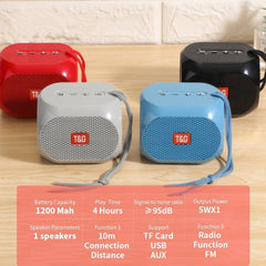 Altavoz Bluetooth subwoofer con cable trenzado