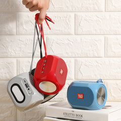 Altavoz Bluetooth subwoofer con cable trenzado