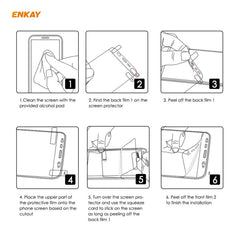 5 PCS ENKAY Hat-Prince 0.1mm 3D Protector de...