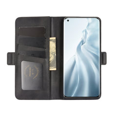 Para Xiaomi Mi 11 Estuche de cuero con tapa ...