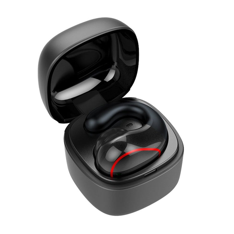 Auricular inalámbrico invisible de una sola oreja T25 sobre la oreja