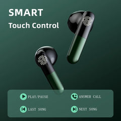 Auriculares Bluetooth inalámbricos con pantalla digital LED