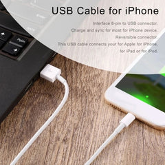 Cable de carga rápida XJ-51 3A USB a 8 pines...