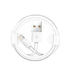 Cargador de viaje USB doble + cable de datos USB de 1 metro a 8 pines
