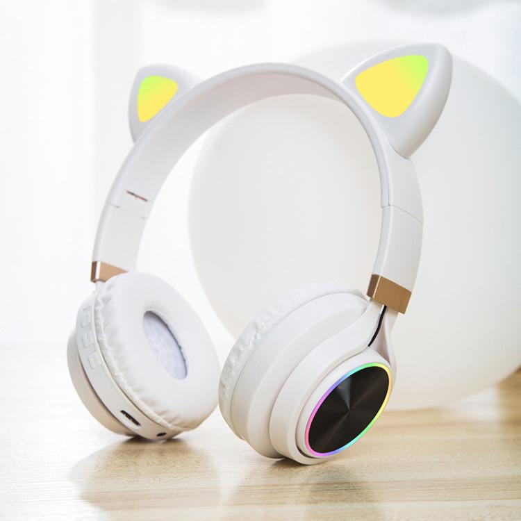 Auriculares estéreo con cable y oreja de gato Muisc con micrófono