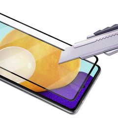 Para Samsung A52 mocolo 2.5D Película de vidrio templado con pegamento completo