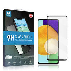 Para Samsung A52 mocolo 2.5D Película de vidrio templado con pegamento completo