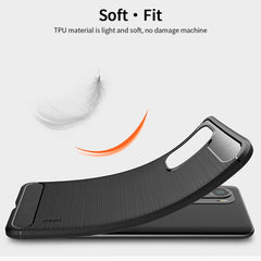 Funda de TPU suave de fibra de carbono con t...