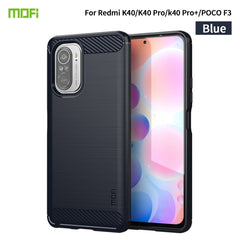 Funda de TPU suave de fibra de carbono con t...
