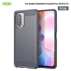Funda de TPU suave de fibra de carbono con t...
