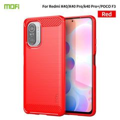 Funda de TPU suave de fibra de carbono con t...