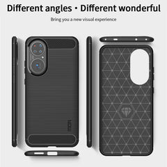 Funda de TPU suave de fibra de carbono con t...