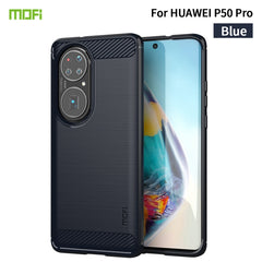 Funda de TPU suave de fibra de carbono con t...