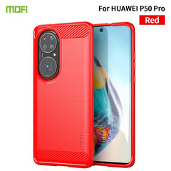 Funda de TPU suave de fibra de carbono con t...