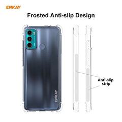 ENKAY Hat-Prince Clear TPU Funda a prueba de...
