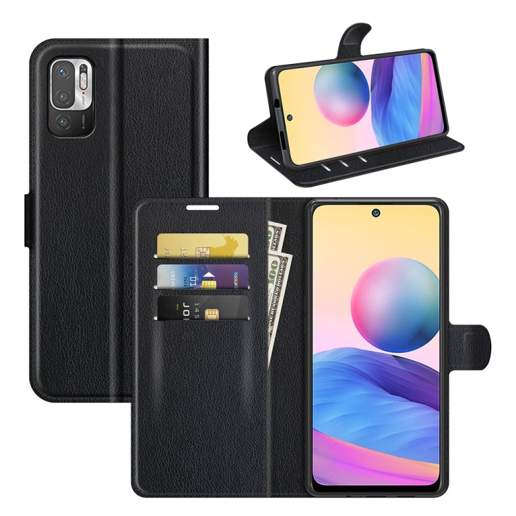 Para Xiaomi Redmi Note 10 5G Litchi Texture ...