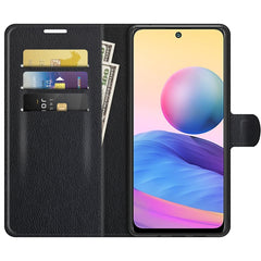 Para Xiaomi Redmi Note 10 5G Litchi Texture ...
