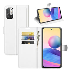 Para Xiaomi Redmi Note 10 5G Litchi Texture ...