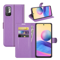 Para Xiaomi Redmi Note 10 5G Litchi Texture ...