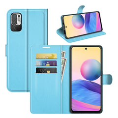Para Xiaomi Redmi Note 10 5G Litchi Texture ...