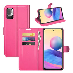 Para Xiaomi Redmi Note 10 5G Litchi Texture ...