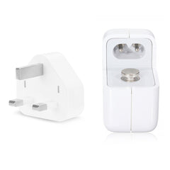 Cargador de viaje USB de 12 W para iPad/iPod/iPhone, enchufe británico