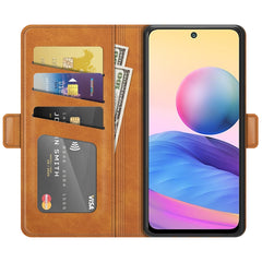 Para Xiaomi Redmi Note 10 5G Funda de cuero ...
