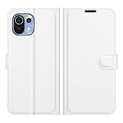 Para Xiaomi Mi 11 Lite 4G / 5G Litchi Textur...