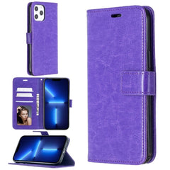 Crazy Horse Texture Funda de cuero con tapa ...