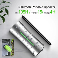 EWA A115 Altavoz portátil de metal con Bluetooth 105H de potencia