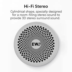 EWA A115 Altavoz portátil de metal con Bluetooth 105H de potencia