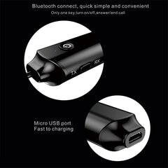 Receptor y transmisor Bluetooth B12 Conector de audio de 3,5 mm