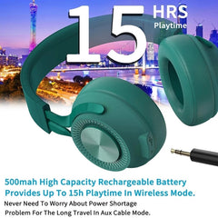 Auriculares inalámbricos Bluetooth plegables estéreo P1