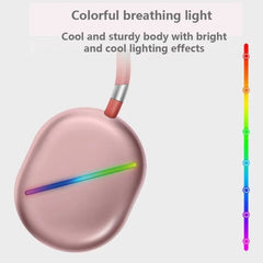 Auriculares de música Bluetooth MAX10 RGB con micrófono