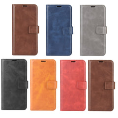 Estuche de cuero con tapa horizontal con heb...