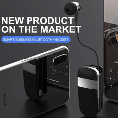 Auricular estéreo inalámbrico Bluetooth K53 con clip para usar
