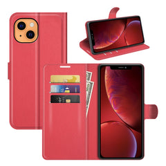 Para iPhone 13 Litchi Texture Funda protecto...