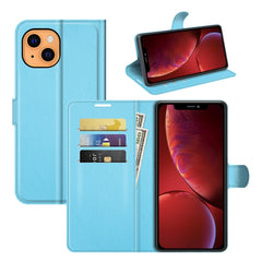 Para iPhone 13 Litchi Texture Funda protecto...