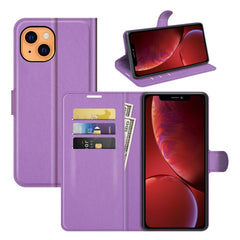 Para iPhone 13 mini Litchi Texture Funda pro...