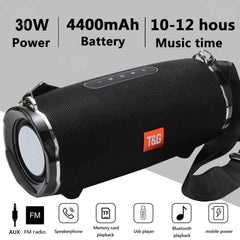 TG187 Altavoz Bluetooth envolvente de graves impermeable portátil