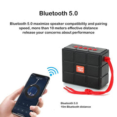 Altavoz Bluetooth portátil con linterna LED TG311