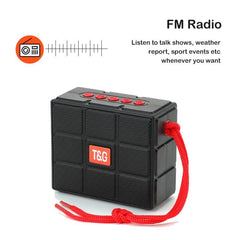 Altavoz Bluetooth portátil con linterna LED TG311